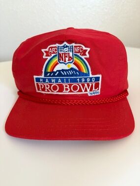 Vintage Sportcap 1990 NFL Pro Bowl Hawaii Strapback Hat